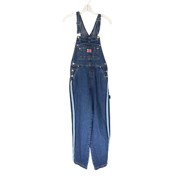 Revolt Clothing Co. Y2K Denim Overalls Women's Casual Rugged Straight Leg Small - Picture 1 of 15